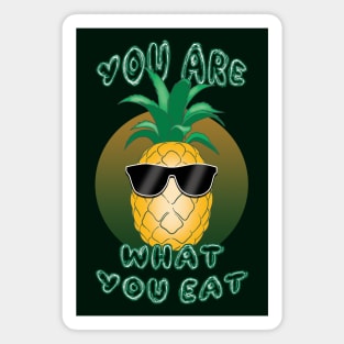 Funny Pineapple Lover Quote Magnet